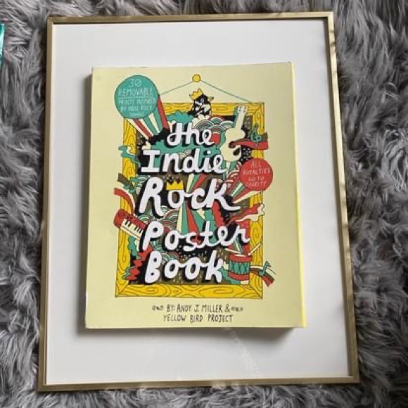 💛indie rock poster book 30 full color pages 11x17 - Picture 2 of 6